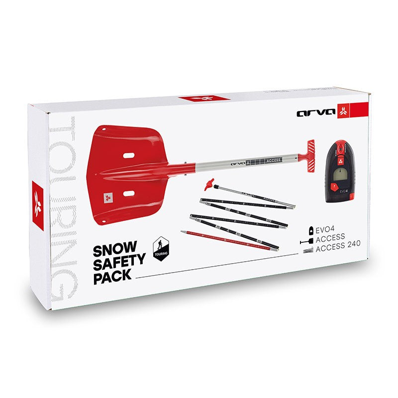 ARVA Pack Safety Box Skitrip ARVA shovel and probe kit