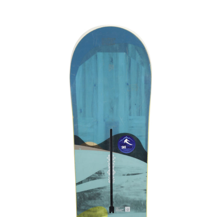 Burton Custom Flying V Light blue Snowboard 2016 - USED – Utah Ski Gear