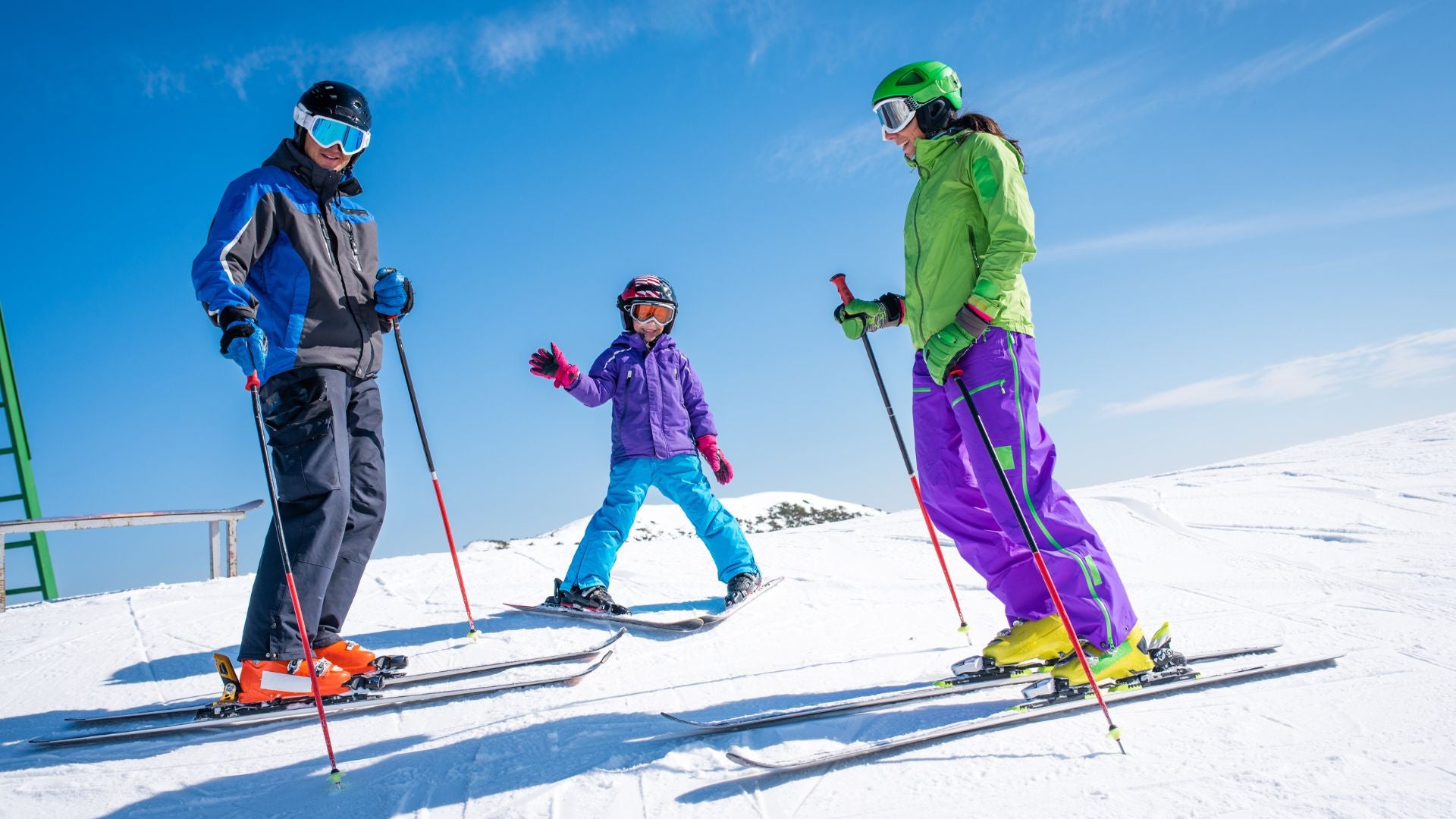 Ski equipment on sale