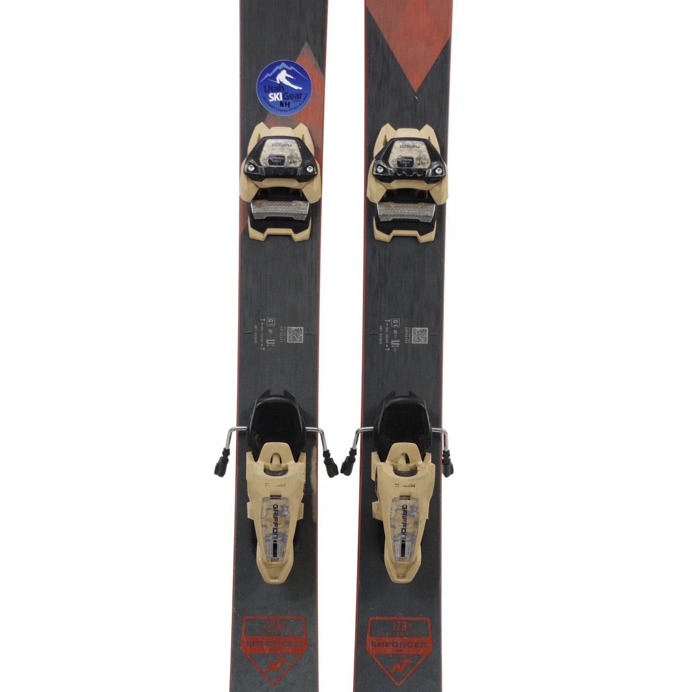 Nordica Enforcer 94 skis 2023 + Marker Griffon Binding- USED SKIS Nordica