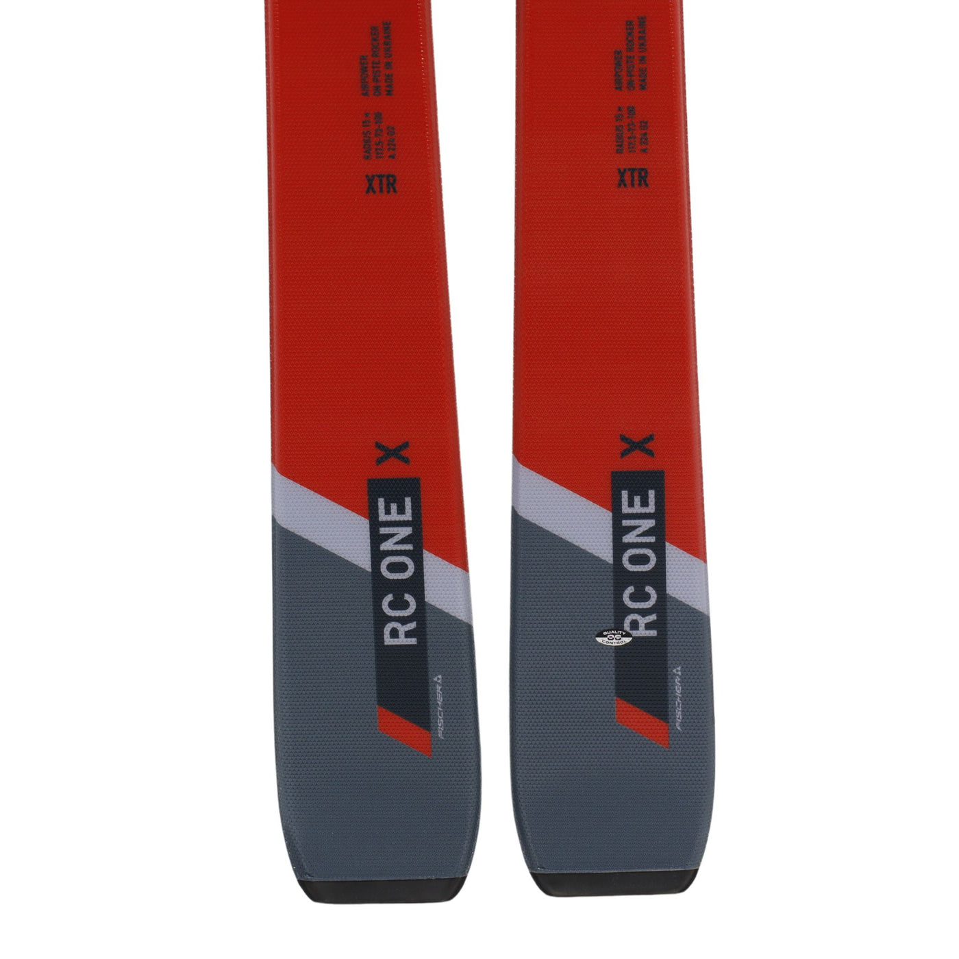 Fischer RC One X Skis 2025 + RS9 GW Demo bindings- OPEN BOX RETURN SKIS Fischer