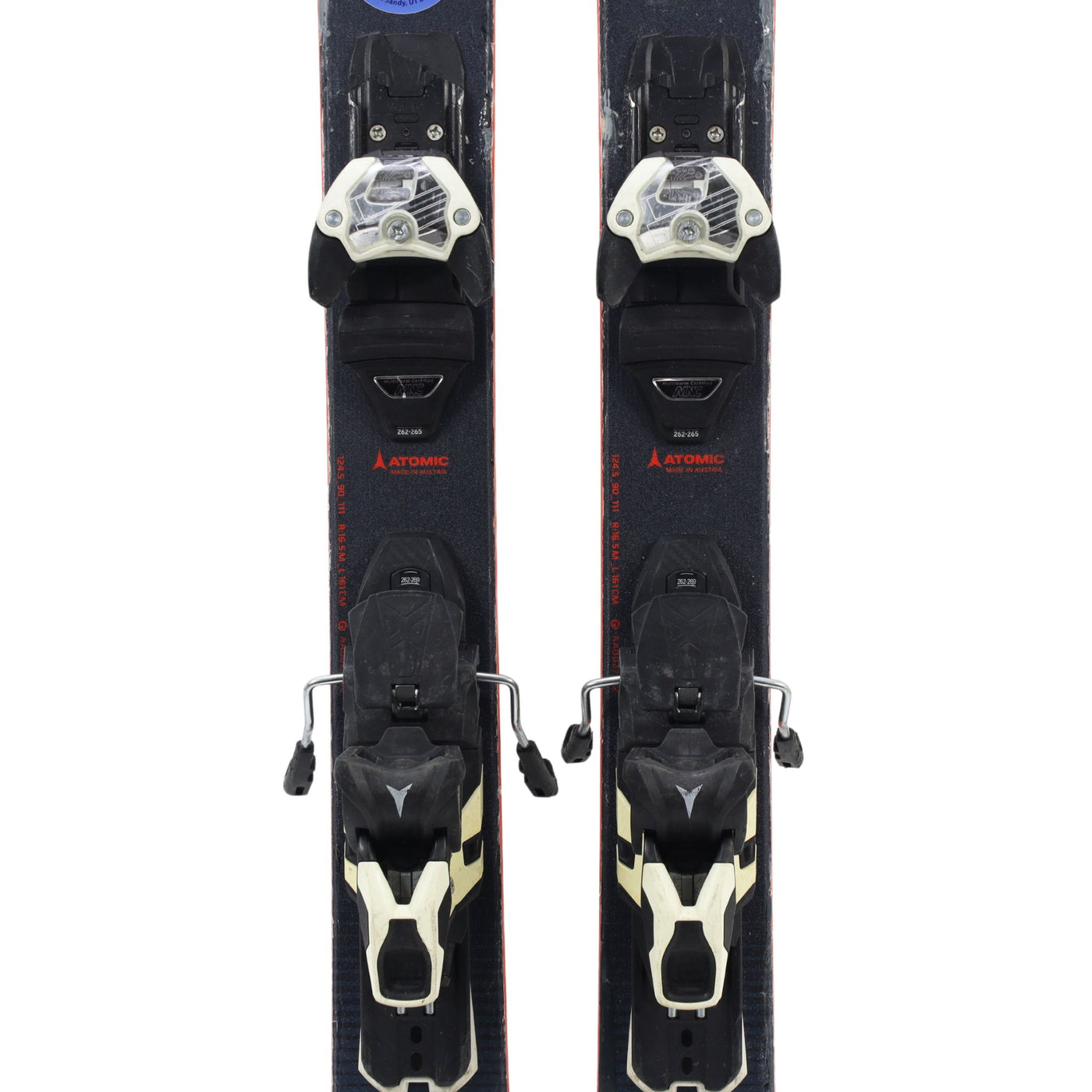 Atomic Vantage 90 TI 161cm 2020 Skis + Atomic Warden 13 demo bindings-USED SKIS Atomic