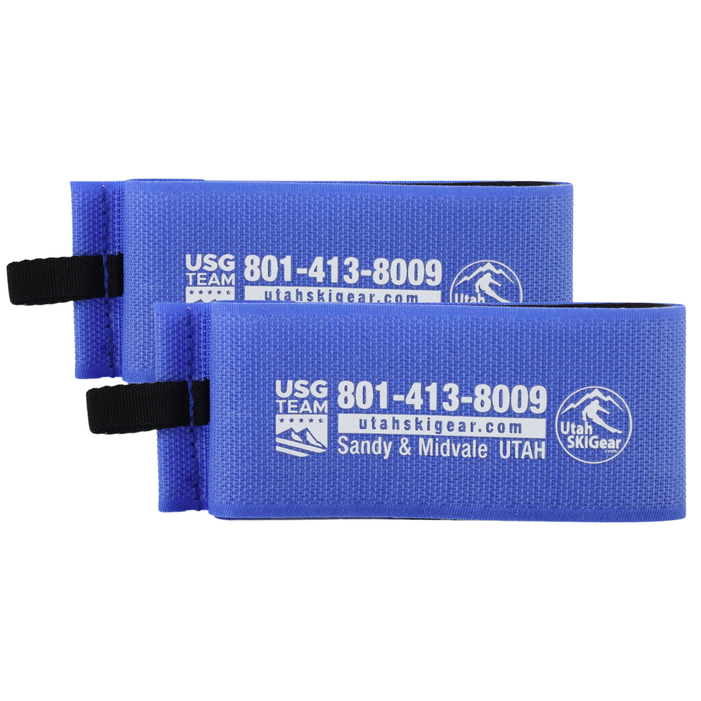 Swix x USG Blue Ski Straps (Pair) ACCESSORIES Swix