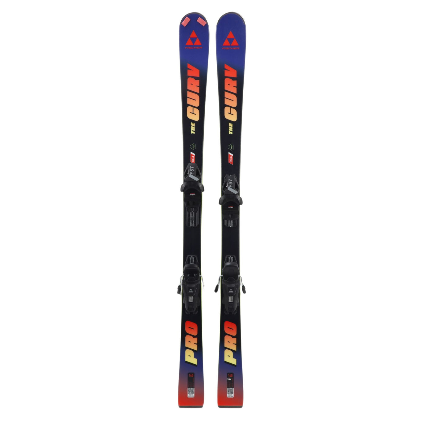 Fischer The CURV Pro Jrs 2025 Skis + Fischer FS7 GW Demo Bindings - Open Box Return SKIS Fischer 140