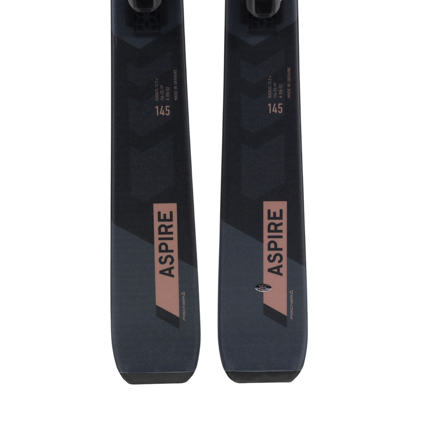 Fischer Aspire 72 W Skis 2025 + Protector 10 GW demo bindings- OPEN BOX RETURN SKIS Fischer