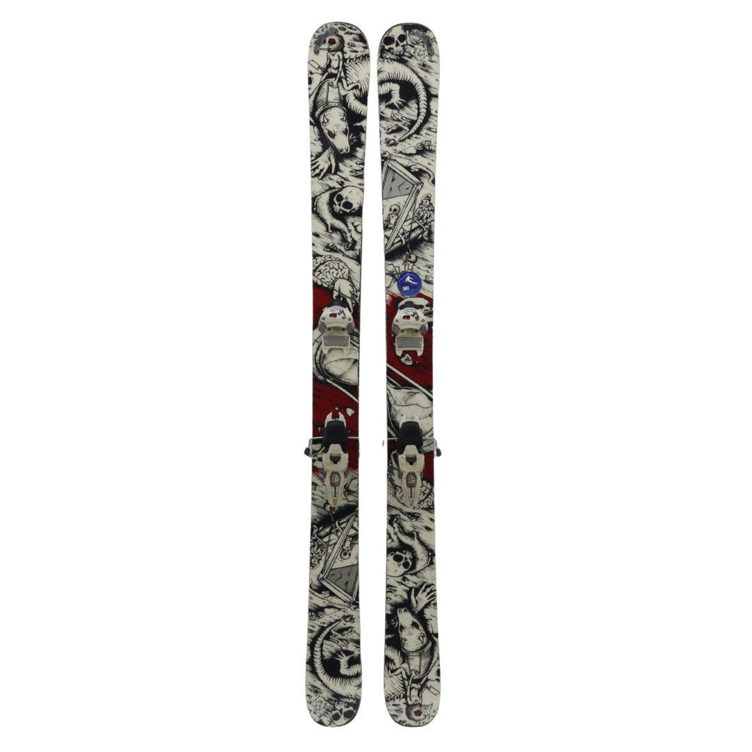 K2 Hellbent Skis + Marker Griffon Bindings - USED