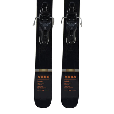 Volkl Secret Skis + Salomon Warden Bindings - USED SKIS Volkl