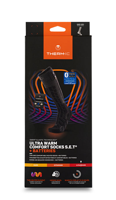 Therm-ic Ultra Warm Comfort Socks S.E.T® + S-Pack 1400 BT HEATED ACCESSORIES Therm-ic   