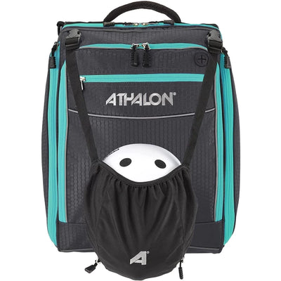 Athalon "Onboard" Convertible Ski Boot Bag - 831 BAGS Athalon Graphite/Teal  