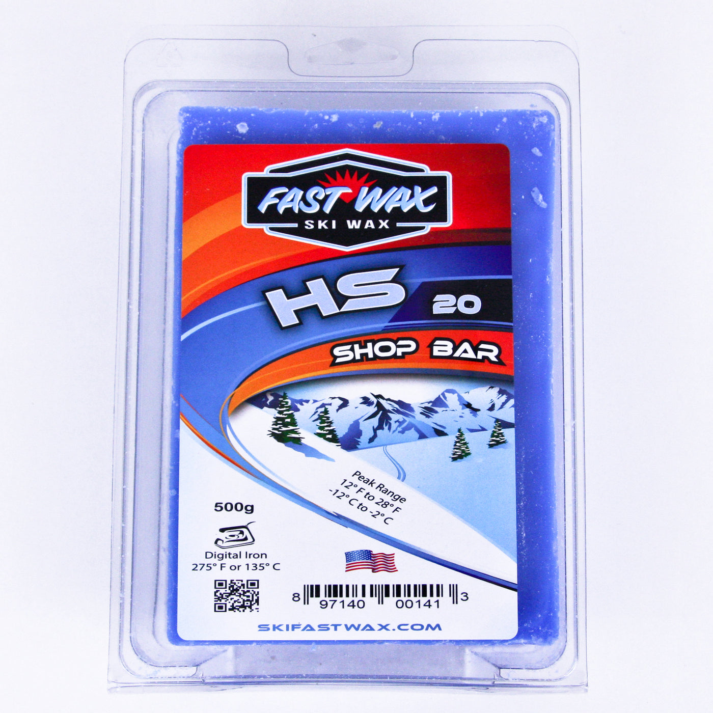 Fast Wax HS20 - 500g SKI & SNOWBOARD WAX Fast Wax   